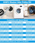 959P3 Washer Idler Pulley Kit Replacement with washer and compatible model numbers displayed