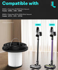 Replacement Filters Easy Fit For Bissell CleanView XR 200W And CleanView XR Pet 300W PowerLifter Turbo Cordless Stick Vacuum Models