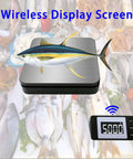 110 Lb Digital Postage Scale With LCD Display And Hold Tare Function, Wireless LCD Range Up To 5 Meters, fish on scale