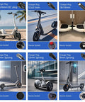 54.6V 2A UL Listed Electric Scooter Charger Replacement For Hiboy Gotrax GXL Jetson Razor And More, 7 in 1 Universal Power Adapter