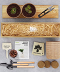 Beginner Friendly Five Varieties Japanese Bonsai Seed Kit for Indoor Gardening, Grow Your Own Mini Trees With Included Tools layout