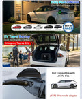 Level 1 And Level 2 Tesla Charger With 25 Ft Nacs Mobile Connector For Home Ev Charging Station 120V 12A And 240V 16A Nema 5-15 And 6-20 Plugs in garage with Tesla Model 3 charging.