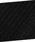 Close-up of black synthetic fabric texture for Heavy Duty Thorn Protective Arm Sleeves Cut Resistant Guard For Farm Chores And Yard Work.