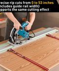 Track Saw Parallel Guide System For Woodworking Pro Grade Top Notch Repeatable Rip Cuts Fast Durable Flip Stops Compatible