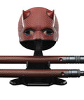 Daredevil Born Again Premium Roleplay Mask and Billy Club Kit for Adults to Nail It while Serving Serious Drip at Conventions, featuring detailed mask and dual clubs.