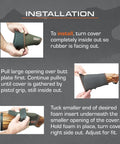 Installation steps for Comb Raising Kit Version 2 For Guns Adjustable Cheek Riser Stock Ammo Holder Improve Comfort And Accuracy