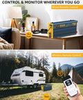 3000W Pure Sine Wave Inverter From 12V DC to 110V and 120V used in RVs and homes with wired and wireless remote controls
