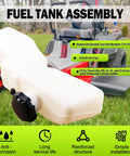 Fuel Tank Assembly With Cap For Exmark Quest E Series And S Series And Toro TimeCutter MX SS SX ZS Series Built Tough With Durable