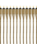 Twelve Pack Bamboo Torches For Patio And Backyard 57 Inch Tall Weather Resistant Citronella Torches For Island Vibes