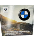 Box of BMW Floating Center Caps For All Original Alloy Wheels with 5x120 Bolt Pattern 65mm Roundel Set Of Four Two Size Options