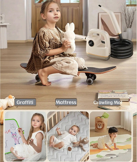 Handheld Steam Cleaner With LCD Display And One Click Control, 10 In 1 High Pressure Steam Cleaner for home detailing in playroom