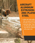 10 Foot EZ Rail Sawmill Kit For Chainsaw Milling Portable Linear Sawmill Rail System With Aluminum Rail Log Cutting Attachment