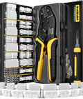Pro Grade Dope Crimp Tool Kit For Mini-Fit Jr Connectors With 22 Pin Range 4.2mm Molex 18-26 AWG Wire Includes Removal Tools