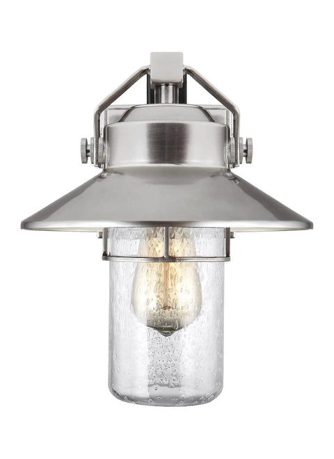 Boynton Outdoor Wall Light With Transitional Stone Finish, The Go-To Porch Lantern For Modern Exteriors, 10.75 Inch Tall By 9 Inch Wide