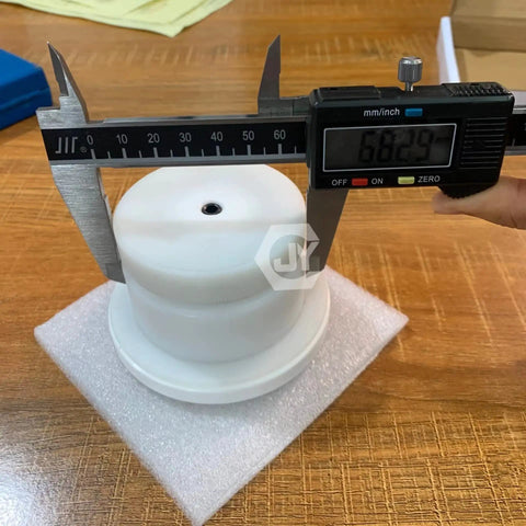 Pad Printing Ink Cup With Ceramic Ring For Pad Printing Machines, Plastic POM Cup, 90mm Diameter, 82mm Printing Area, Works With Different Cliches And Polymers, Built To Last A Full Year Of Everyday Use, Second Inspection Included measured with caliper