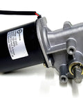 Three Eighths Inch D Shaft 12V DC Reversible Gear Motor, 100 RPM, 60W, 3 Nm Torque, tough gearhead for robotics and DIY projects