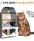 Pet Proof Window And Door Screen Replacement Mesh 60 By 96 Inches Heavy Duty Vinyl Coated Polyester packaging with cat holding sign