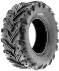 A024 25x10-12 ATV UTV Mud Trail Tire 6 Ply Heavy Duty All Terrain Grip For Mud Sand And Rocks On 12 Inch Rims