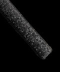 Close-up of the grip texture on Real Carbon Steel Katana for Iaido Practice and Display, Unsharpened Full Tang Samurai Sword.