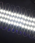 Crazy Bright 24V White LED Module Light Kit with Z3030 Injection illuminated on dark background, showcasing 120 LEDs in array