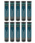 Extreme Pressure Multi Purpose Grease NLGI 2 Blue Lithium Complex High Temp Water Resistant 10 Pack 14 Oz Tubes
