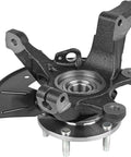 Left Front Complete Wheel Hub Bearing Steering Knuckle Assembly Fits Ford Escape Mercury Mariner And Mazda Tribute 2005 2012 2005 2011 2008 2011 Includes Steering Knuckle Hub Bearing Backing Plate And Axle Nut OEM 69 Drop In Ready To Roll
