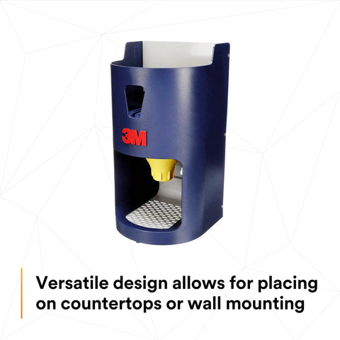One Touch Pro Earplug Dispenser For Grab And Go Easy One Hand Drop In A Clean Durable Blue Unit Designed for Hearing Conservation