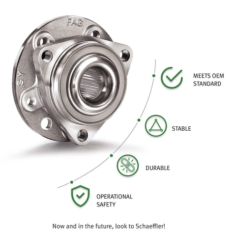 Single 102026 Hub Assembly Wheel Bearing Generation 3, sealed pre-greased unit with safety features for Buick Century, LeSabre, Lucerne, Chevrolet Impala, Pontiac Grand Prix models
