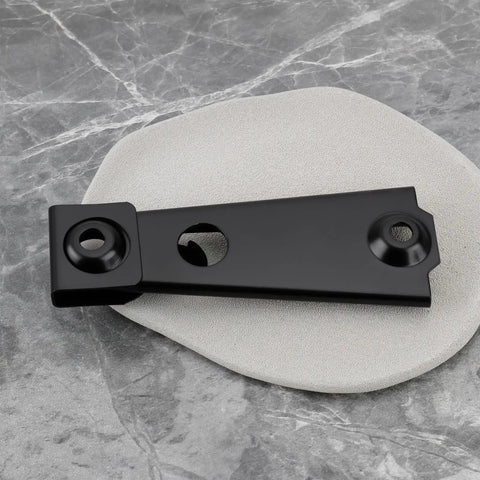 Four Pack Recliner Back Clip Brackets KD Clip For Outdoor And Indoor Lounge Chairs Black 12.7x4.5x3.2 Cm