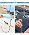 24 In 1 Precision Magnetic Screwdriver Set With Alloy Tool Steel Bits For Electronics Repair fixing gadgets and eyeglasses
