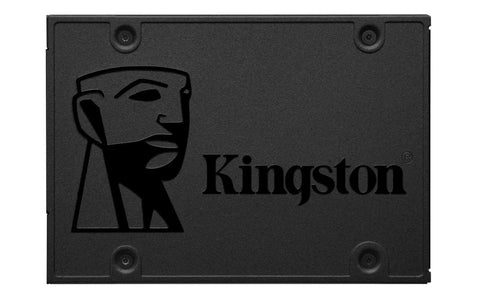240GB A400 SATA III 2.5 Inch Internal SSD Upgrade for PC and Laptop - Faster Boot Times, Snappier File Load, More Reliable Performance, Ideal HDD Replacement. Kingston SSD top view