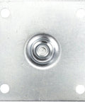 Beefy 4 Pack Stainless Steel Equipment Legs, 6 Inch High, 1-5/8 Inch OD, 3-1/2 Inch Square Removable Mounting Plates