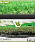 Comparison showing durability of 5ft By 10ft Golf Putting Green Mat For Indoor Outdoor Practice With Real Green Feel vs others.
