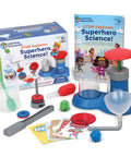 STEM Explorers Superhero Science Kit For Kids With Magnets Color Mixing Levitation And Critical Thinking Experiments 21 Piece Set