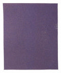 A single sheet from the Pro Grade 9x11 Purple Sandpaper Set Of 20 120 Grit Clog Resistant Abrasive That Reduces Hand Fatigue.