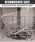 Heavy Duty Hinged Cooking Grid For Veteran Outdoor Grills Goof Proof Charcoal Flip System in a dishwasher for easy cleaning.