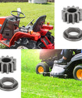 Heavy Duty Steering Pinion Gear And Bushing Kit Plug And Play Shaft Replacement Assembly For Riding Lawn Mowers 7171554 1120863 parts and tractor.