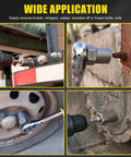 35-Piece Bolt Extractor Kit in use on automotive and home projects