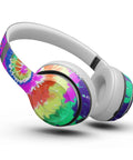Spiral Tie Dye Skin Decal Vinyl Full Body Wrap Kit For Beats Studio 1st Gen Snug Fit Matte Soft Touch Finish Easy Install