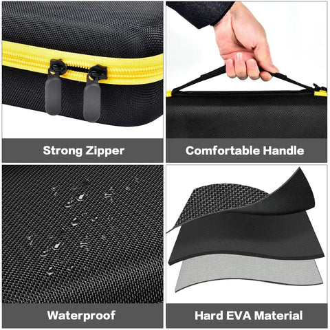 Cable Tester Gear Case For Scout Pro 3 Tracer Probe And Wire Stripper Accessories with waterproof material and strong zipper