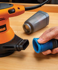 FlexiPort Dust Canister With Four Flexible Couplers For Power Tools 10 Micron Air Filtration Easy Clean Polymer Dust Separator
