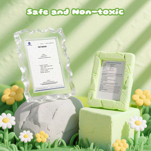 ASTM certificates for Air Dry Clay Kit For Kids With 12 Animal Figures Modeling Clay Set With Sculpting Tools And Tutorials Safe Non Toxic DIY