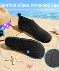 Water Shoes For Women And Men Quick Dry Aqua Socks For Beach Pool Yoga And Outdoor Sports Barefoot Feel Lightweight Visible