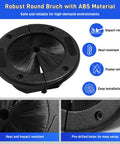 Beat The Wire Chaos With 2 Pack Round Brush Grommets 4 Inch Split Plate for smooth cord routing and dust blocking.
