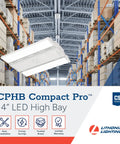 High Bay LED Light 12,000 Lumens 5000K Daylight Dimmable Ceiling Fixture For Garage And Warehouse MVOLT 120 277V
