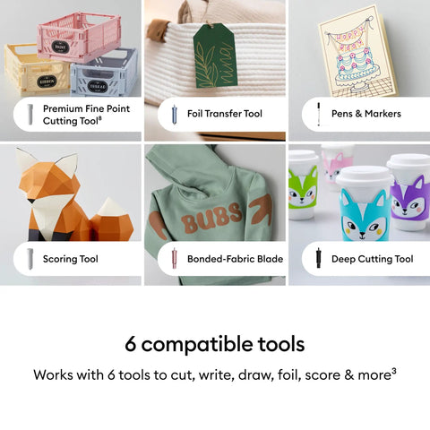 Next Level Smart Craft Machine And Vinyl Cutter For Custom Decals Apparel And Full Color Stickers With Digital Content Bundle Taupe Finish Is A Total Game Changer For Weekend Crafting