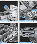 F-22 Raptor Fighter Jet Building Block Set with openable cockpit, retractable landing gear, wing, and magazine mounts