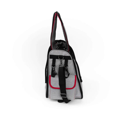 Pro Painters Tool Bag Deluxe With Adjustable Shoulder Strap Dual Sides For Applicators And Prep Tools Multiple Pockets For Brushes Scrapers Rollers And Accessories Heavy Duty Organizer For On The Job Painting Gear