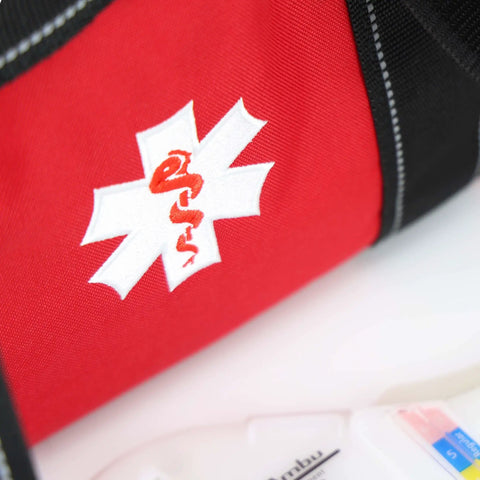 Large EMT Trauma Kit For First Responders, Fully Stocked Trauma Bag With Over 240 Supplies For CPR, Airway, Bleeding, Wounds, Burns And More