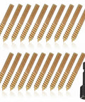 Dual Thread Hanger Bolt Set With Driver For DIY Furniture Assembly And Light Fixture Mounting, Zinc Plated Steel Fasteners, 21-Piece Kit